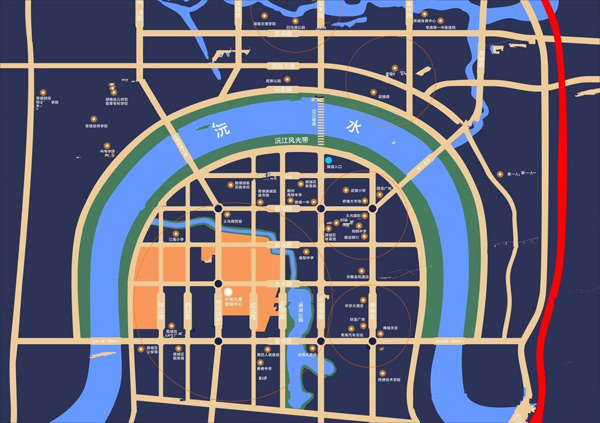 一起来解读常德长安九里项目周边的位置优势