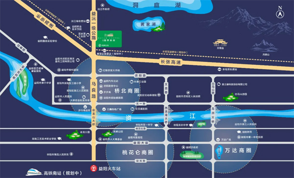 在益阳有一个独特而迷人的地方&mdash;&mdash;雲梦新城