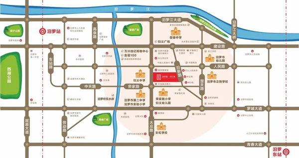 汨罗新世源汨江城：城东教育**的璀璨明珠