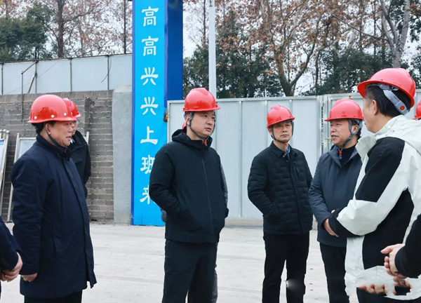 陈淼调研君山壹号三期项目，推动区域房地产发展