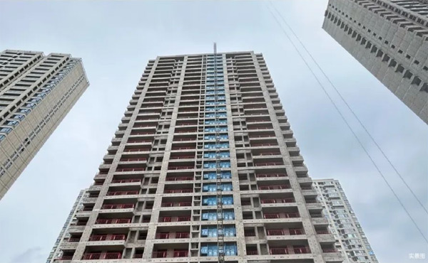 直击岳阳城市之光：各楼栋施工进度实时追踪