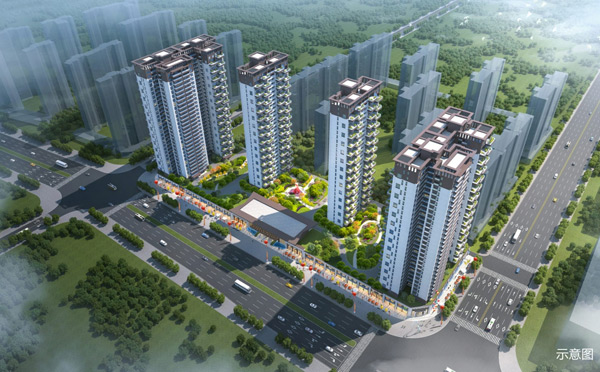 祁东霞岭城二期10月1日开盘，打造都市中的自然栖所