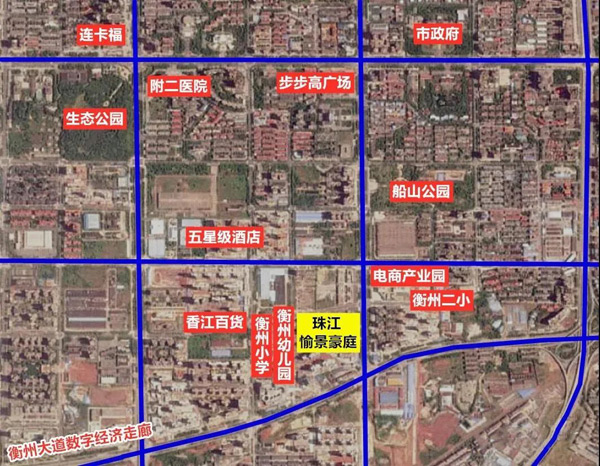 从交通到教育，衡阳珠江愉景豪庭项目配套优势尽显