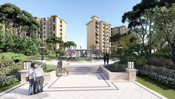 常宁项目进度追踪：清华一品桃李郡各栋楼新进展