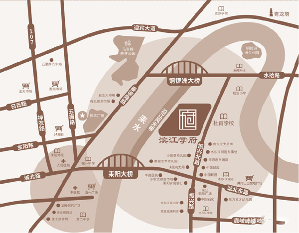 滨江学府二期1#：耒阳江景与学府交融的匠质新品