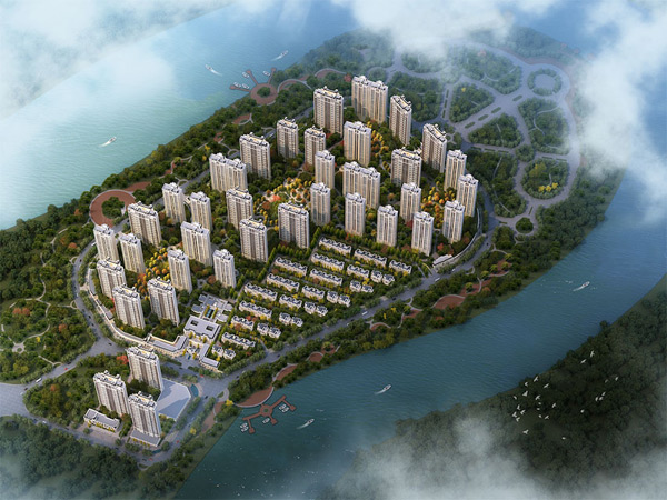 华毅半岛：耒阳的城市明珠，江景平层尽显格调