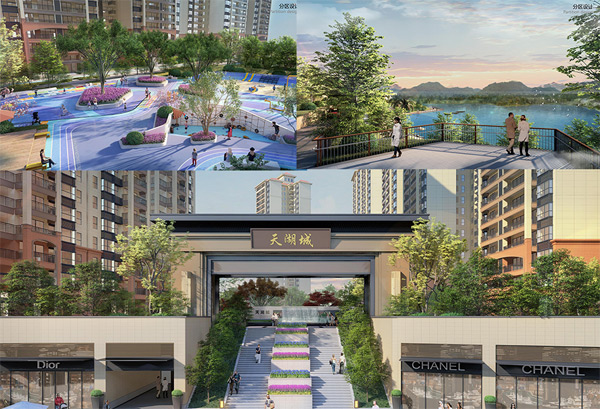 天湖城：借交通优势崛起，宜章城南新区新亮点