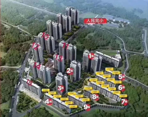 桂阳金桂世纪城项目：主体封顶楼栋多，新楼建设正当时