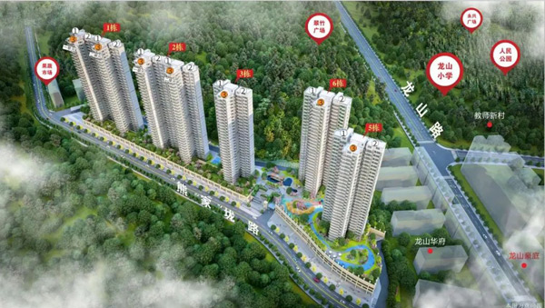 天悦城：高绿化率与全龄配套，施工即将交付