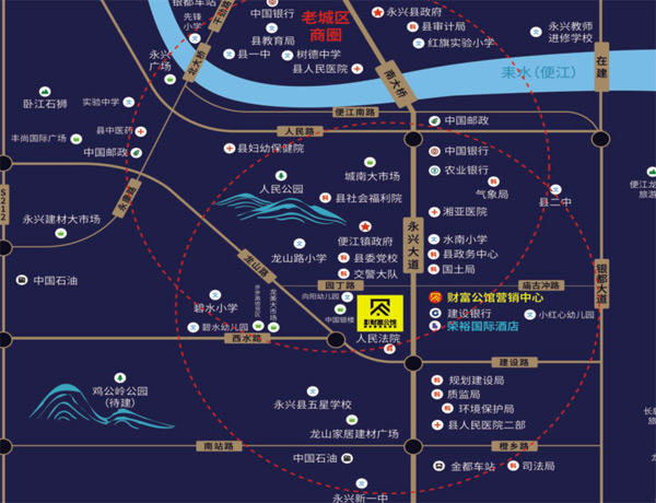 永兴的理想居所：财富公馆，配套完善的低密度小区