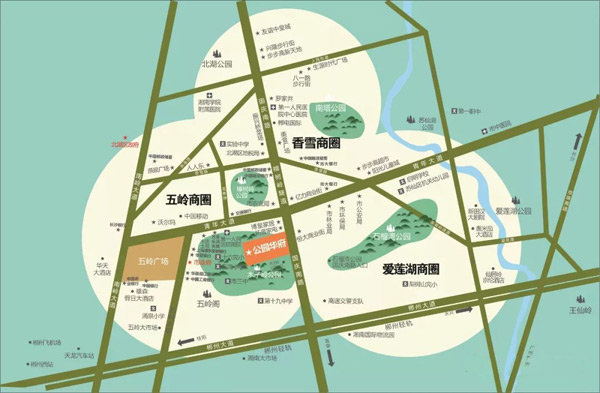 公园华府：于寸土寸金之地，打造向往的园林生活