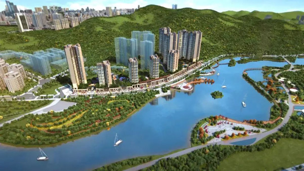 骆仙湖1号：临近名校，9栋住宅同步施工，交房在即