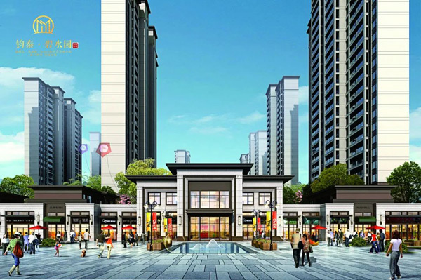 钧泰碧水园：4100元/平带车位，享学校医院配套