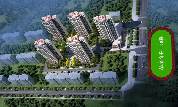 南县新机遇：学府御园1#6# 楼，91㎡起天际藏品受热捧