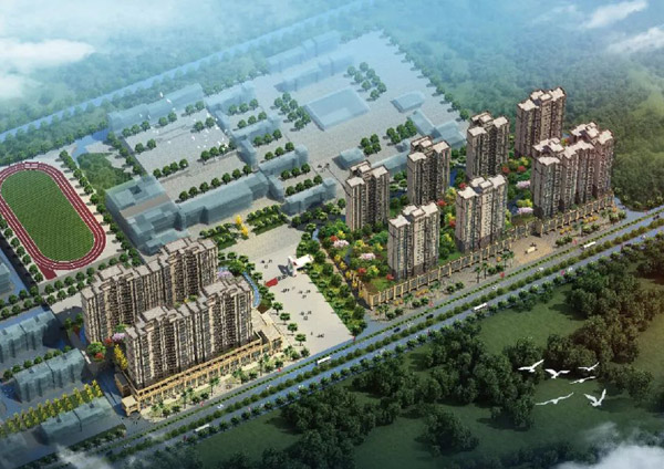 宜章溪湾公馆建设正酣：空中花园与园林景观同步推进