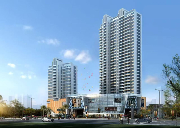 湘阴老城区楼盘｜东湖中央广场，实景现房，毗邻东湖与宗棠广场