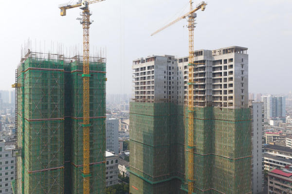 工程家速度｜悦莲湖1#楼外架顺利落架，实景准现房加速兑现