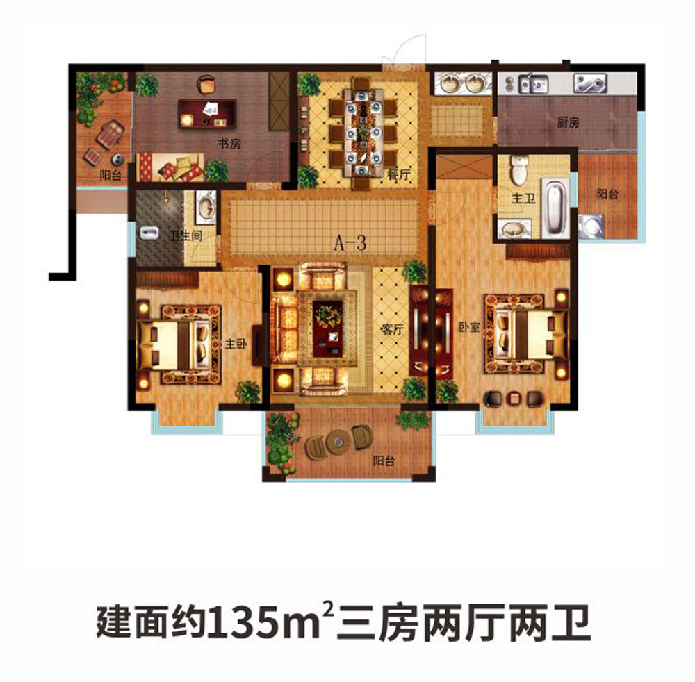 桃源县东湖和缘二期D户型