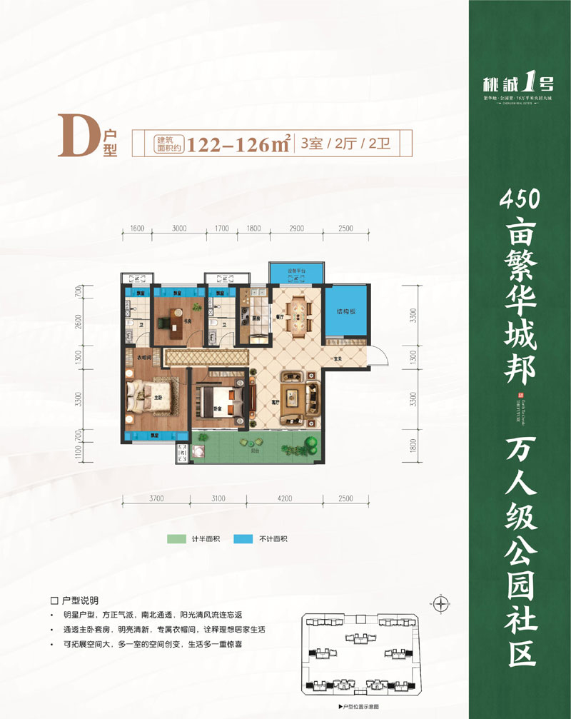 桃源县桃诚1号D户型
