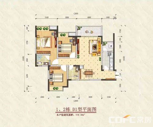临澧县第一书香D1户型