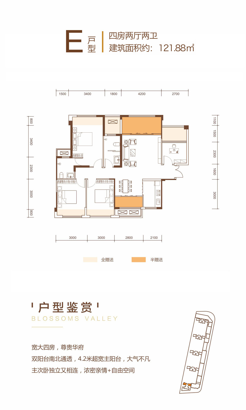 常德市朝阳时光E户型
