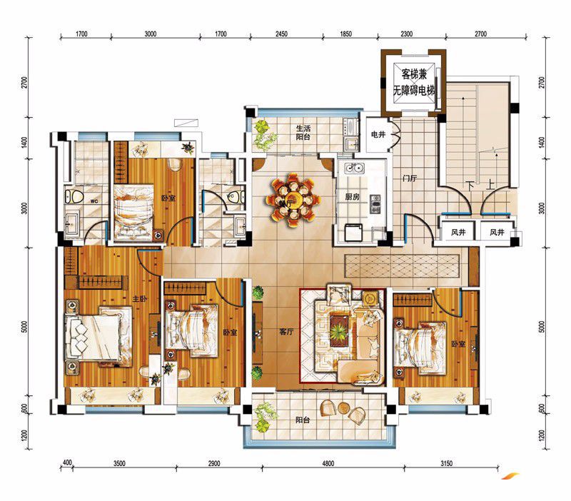 常德市碧桂园YJ140T户型