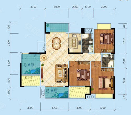 沅江市鑫海翰林府A1-2