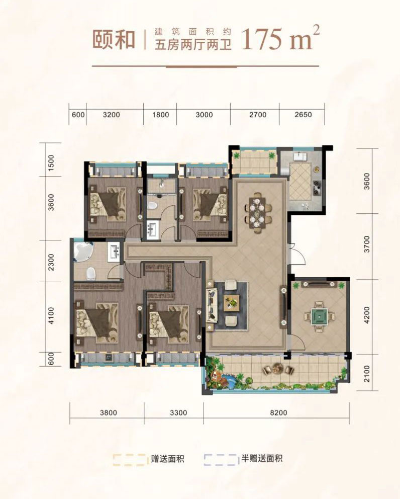 沅江市辉达首府F户型
