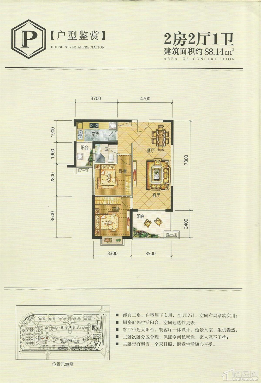 南县铜锣湾1号P户型