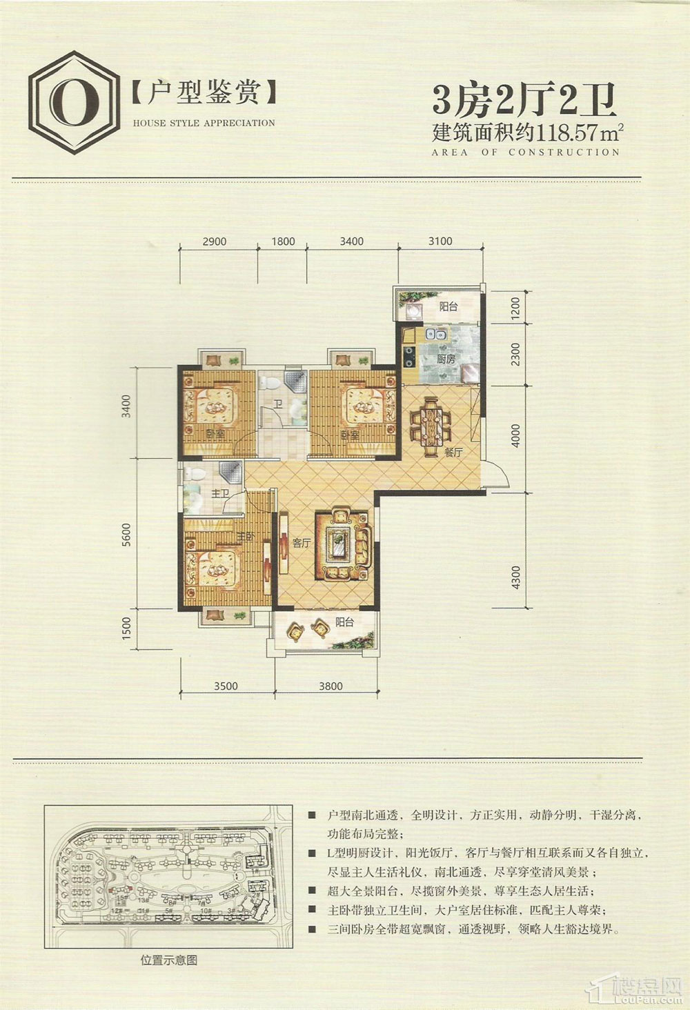 南县铜锣湾1号O户型