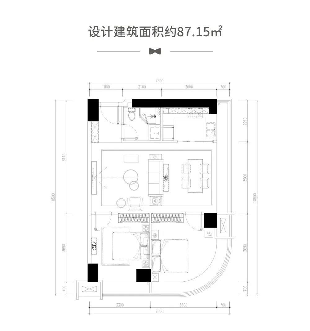 高新区宝基广场I户型
