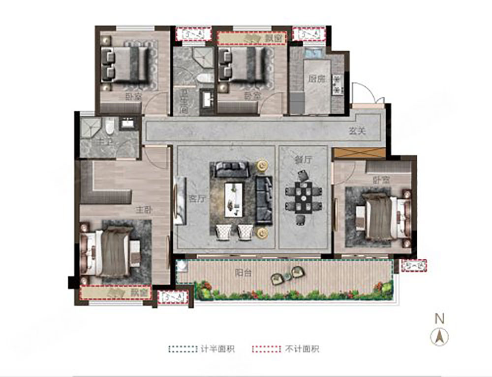 岳阳县大唐世家D户型