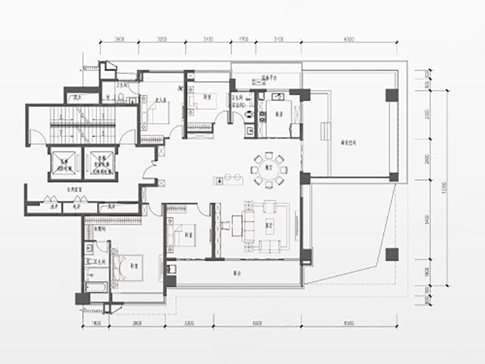 岳阳楼区金茂洞庭生态创新城A1大平层
