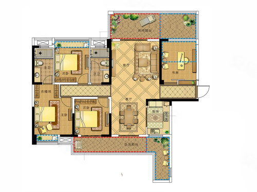 临湘市万象新城H户型