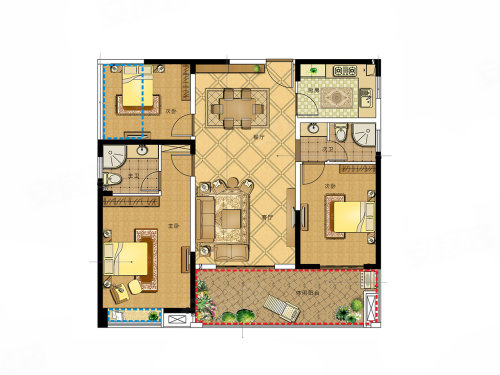 临湘市万象新城G户型