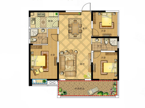 临湘市万象新城C户型