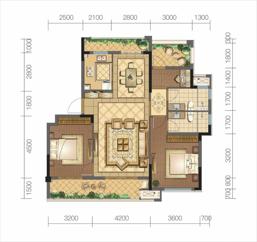 临湘市桂语江南G户型