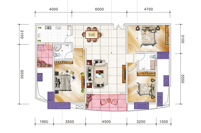 珠晖区东洲水岸豪庭4#栋