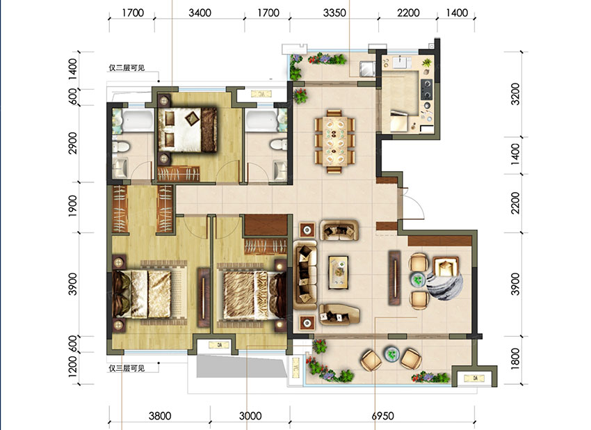 珠晖区美的白鹭湾雍景湾