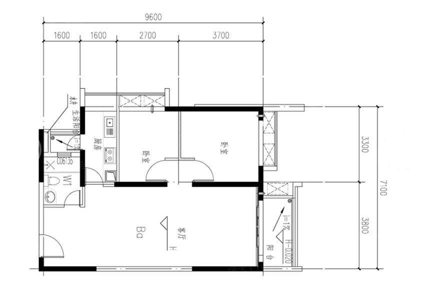 珠晖区印湖湾B户型