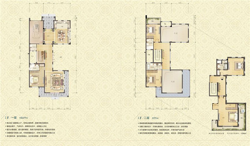 石鼓区耀江天鹅堡院墅F户型