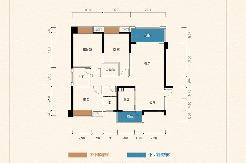 蒸湘区红湘大第6栋05户型