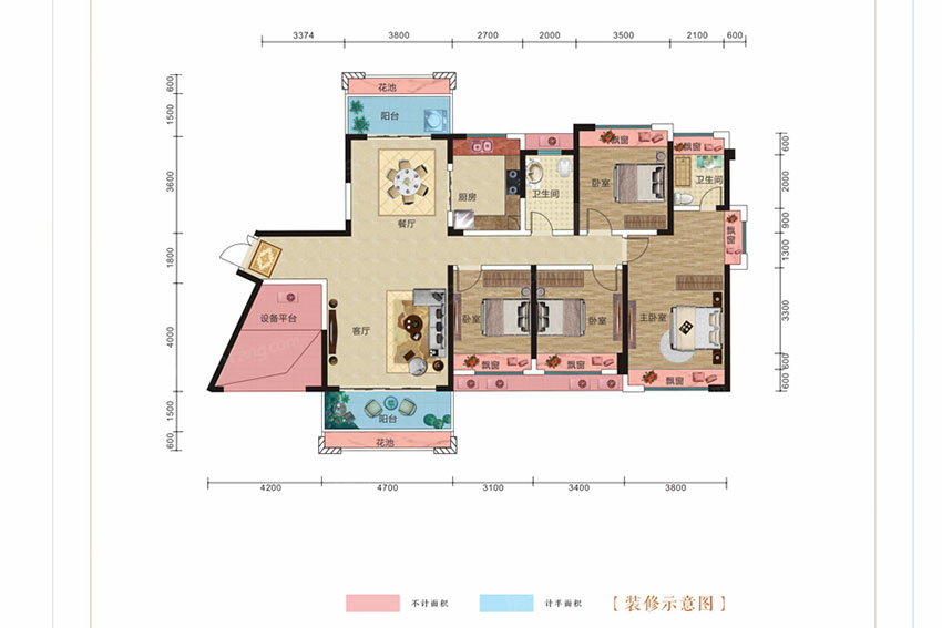 蒸湘区天酬九里晴川G户型