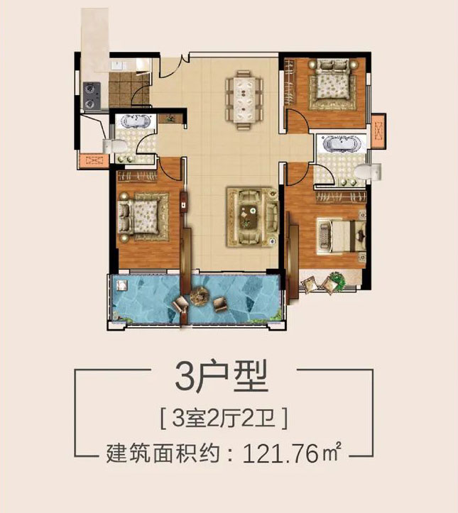 衡山县衡山新城D户型