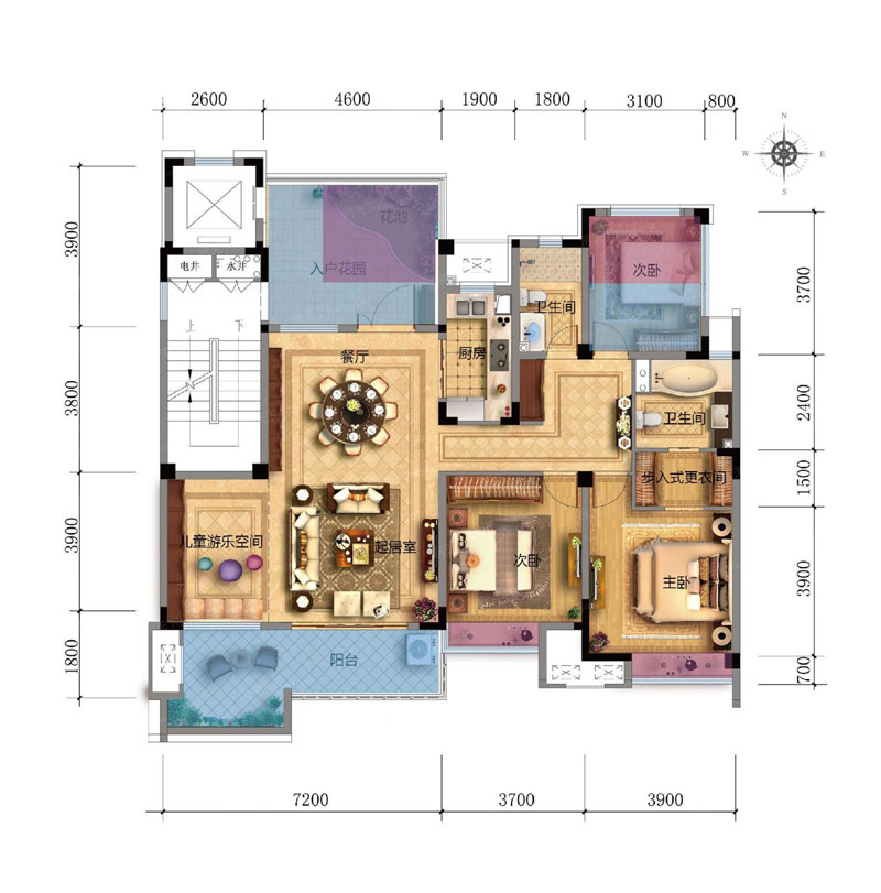衡南县天澜美好生活社区观景洋房C2