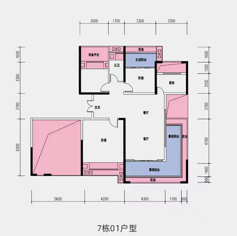 祁东县万昌宸院7#01户型