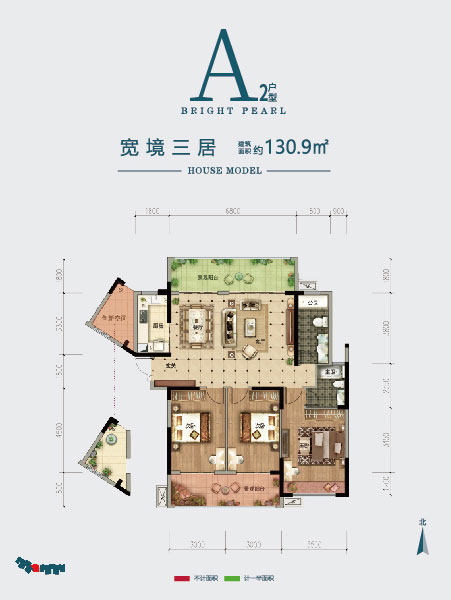 耒阳市碧水明珠A2户型