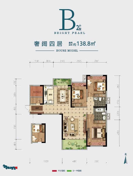 耒阳市碧水明珠B2户型