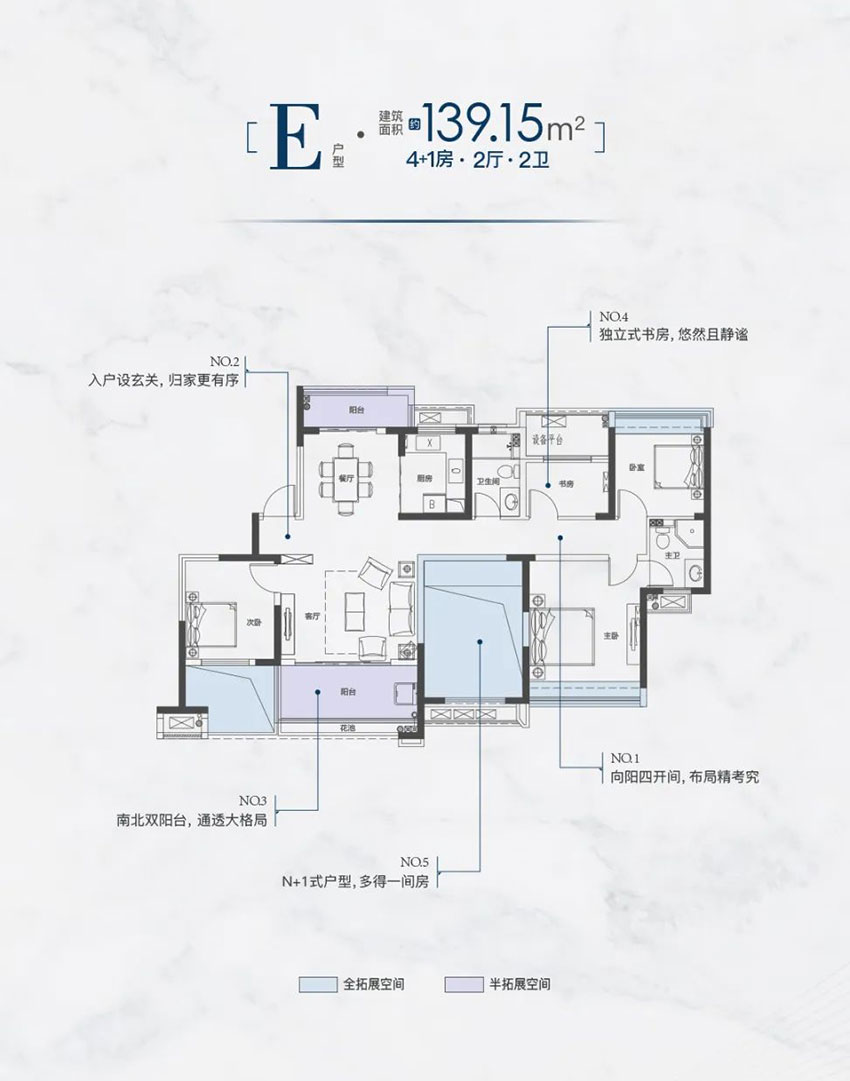 耒阳市铜锣湾广场E户型