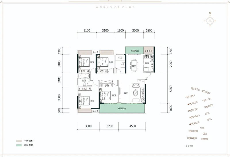 岳阳楼区春和景明D户型